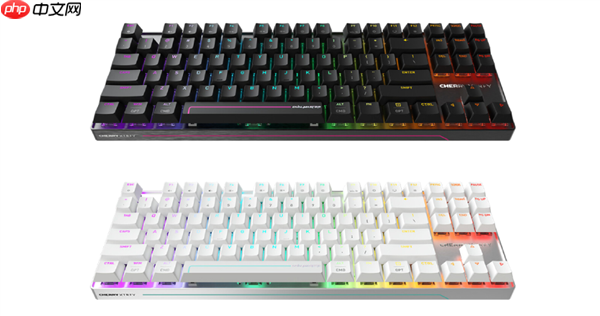 CHERRY推出MX 8.2 Pro TMR无线键盘：采用TMR隧道磁阻技术  第1张