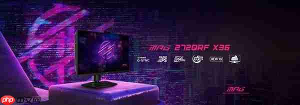 NVIDIA G-Sync Pulsar落地：微星首批发布MPG 272QRF X36显示器  第3张