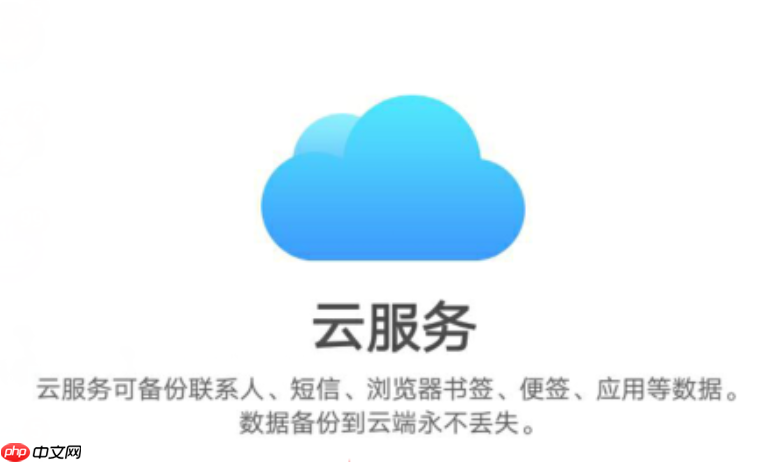 vivo云服务同步怎么设置？vivo云服务开启联系人照片等自动同步教程  第1张