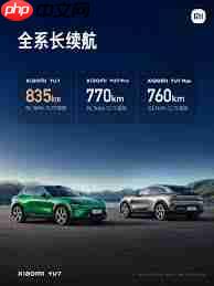 小米yu7续航里程是多少  第3张