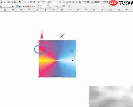 CDR制作交互式圆锥填充  第5张