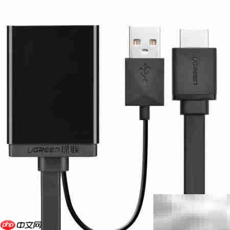 HDMI转DP转换器使用指南