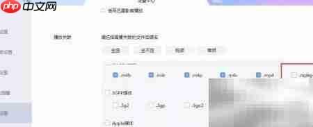 迅雷播放.mpeg4文件设置方法  第5张