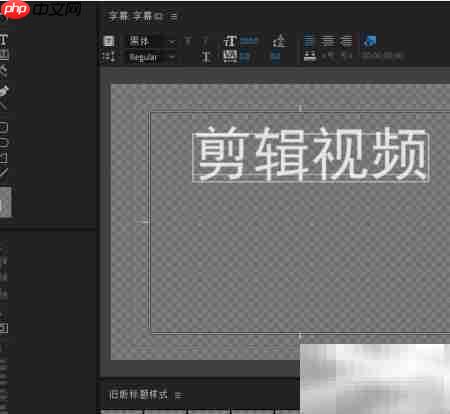 Premier文字工具高效使用技巧  第5张
