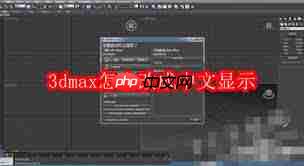 3dmax如何设置成中文显示  第2张