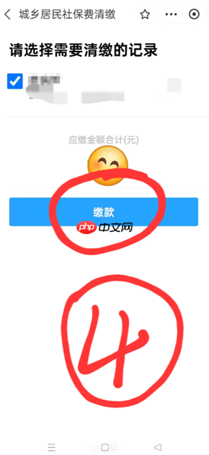 支付宝怎么交城乡居民医保缴费 支付宝交城乡居民医保缴费步骤  第5张