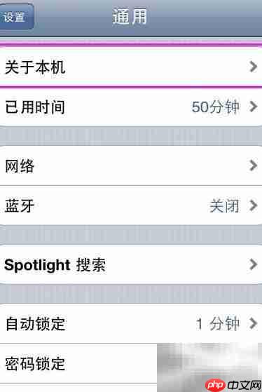 查看iPhone/iPad的MAC地址方法  第3张