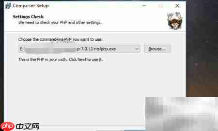 Win10安装Composer教程  第4张