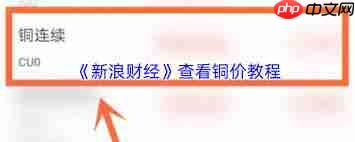 新浪财经如何查看铜价  第3张