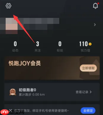 悦跑圈跑前倒计时设置方法  第1张