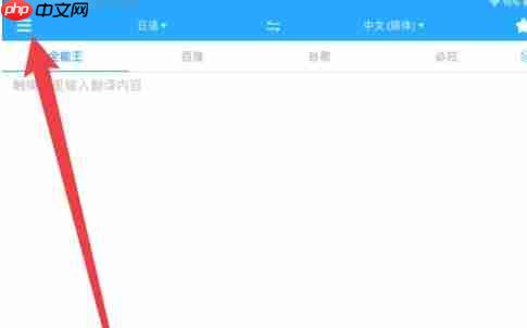 翻译全能王app自动朗读开启位置