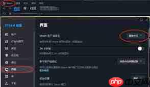 Steam如何设置新界面  第2张