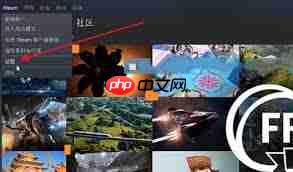 Steam如何设置新界面  第1张