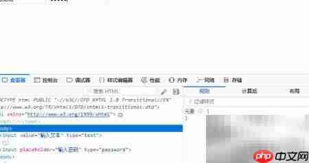 text与password输入类型区别  第7张