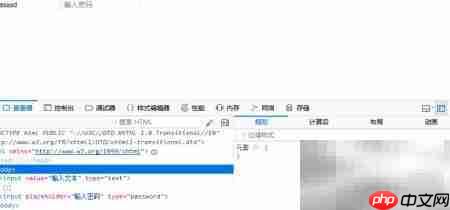 text与password输入类型区别  第6张