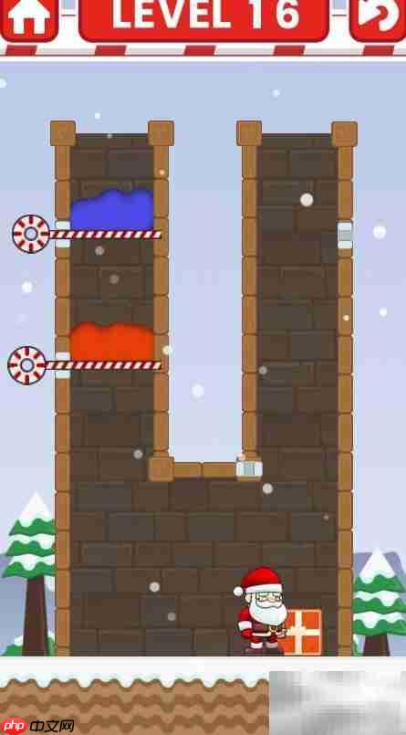 Santa Gifts Rescue：LEVEL 16通关攻略  第2张