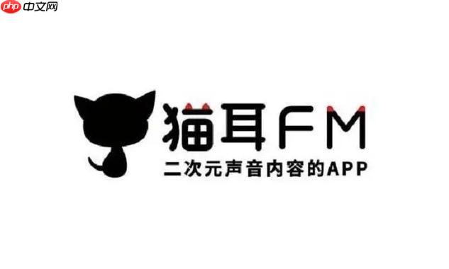 猫耳FM电脑网页版 官方正版登录入口