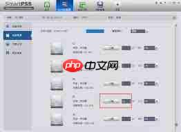 smartpss如何显示录像