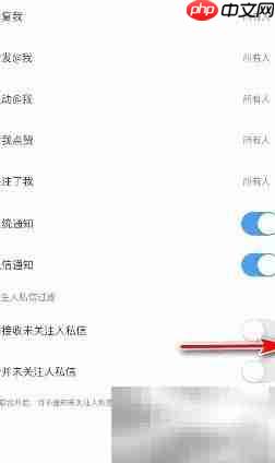 米游社私信设置开启方法  第4张