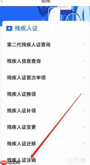 鄂汇办app怎么注销残疾证-残疾证注销方法  第3张