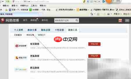 网易博客同步微博教程  第5张