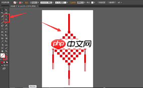 ai如何制作福字挂饰  第2张