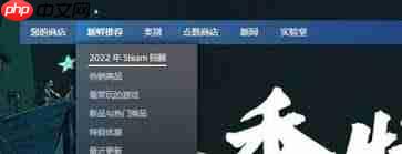 如何查看2022年steam回顾