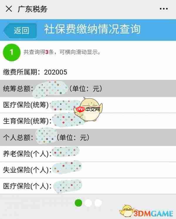 《广东税务》查询社保缴费信息方法  第5张