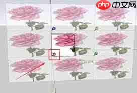 草图大师如何调整材质贴图位置