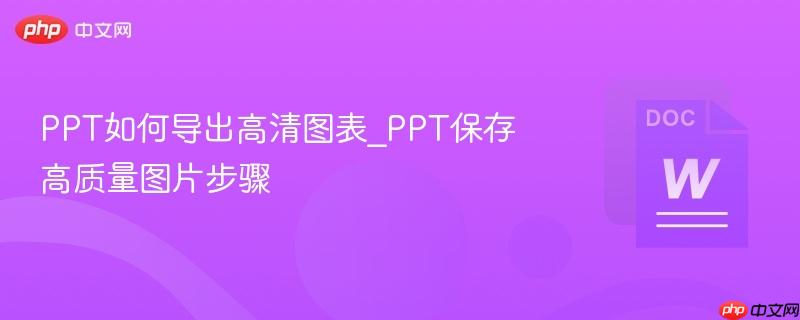 PPT如何导出高清图表_PPT保存高质量图片步骤  第1张