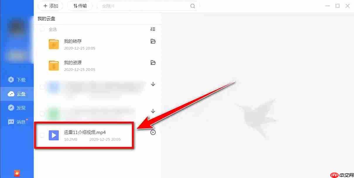 迅雷云盘怎么进行文件删除-迅雷云盘进行文件删除的方法  第2张