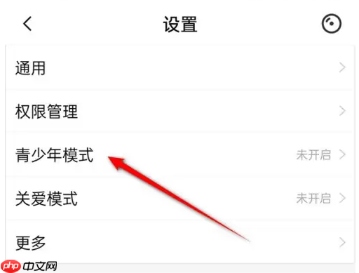 《唱吧》青少年模式开启与关闭方法  第4张