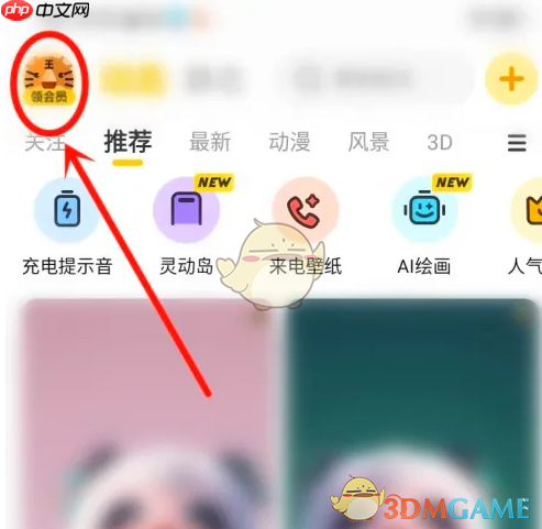 《元气桌面壁纸》积分兑换会员方法
