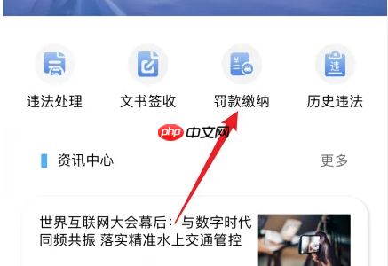 浙里办缴纳交通罚款入口  第3张