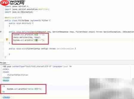 Filter执行流程解析