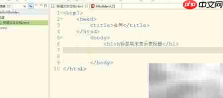 HTML编码设置与运行解析  第1张