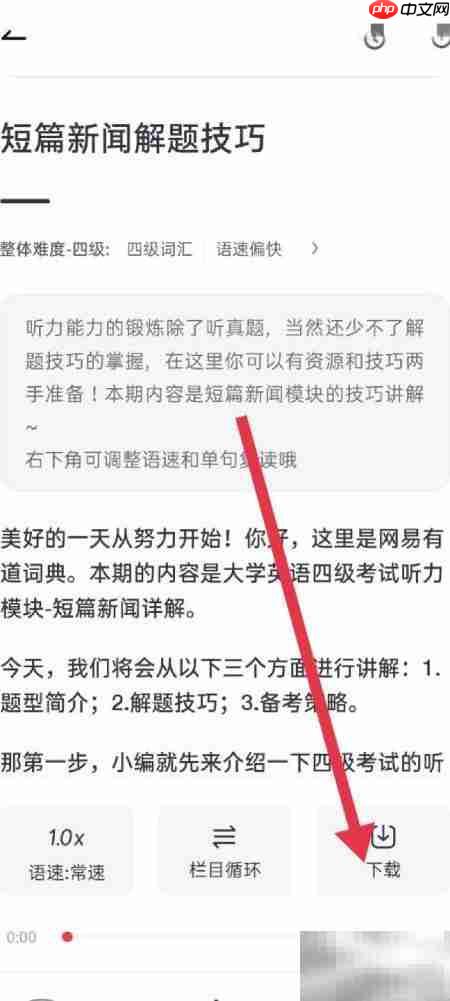 有道词典听力测试下载指南  第5张