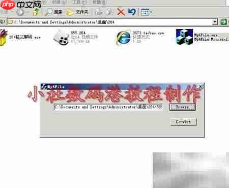 264格式监控录像转换教程  第4张