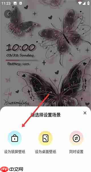 草莓壁纸app壁纸设置方法  第4张
