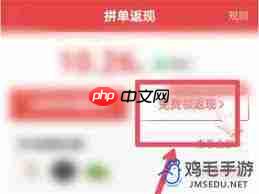 拼多多下单返现如何领取  第2张