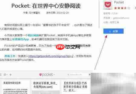 浏览器使用Pocket指南  第2张