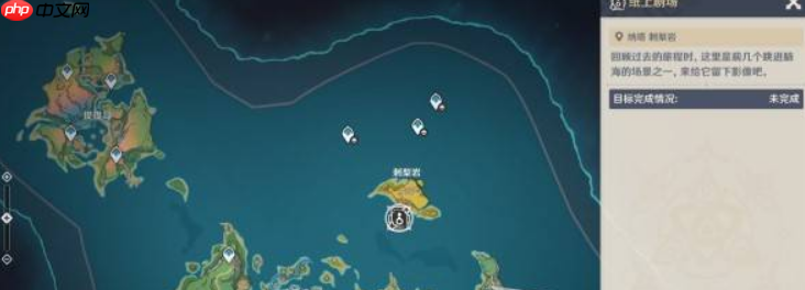 原神提瓦特忆画雪幕前事拍照位置  第3张