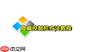 Honeyview如何隐藏控制栏