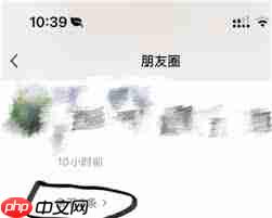 微信朋友圈折叠功能如何使用  第1张