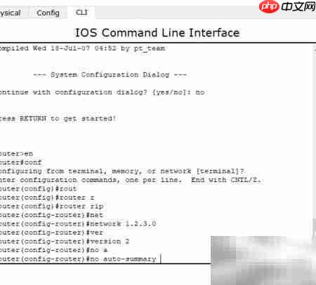 交换机RIP配置指南  第5张