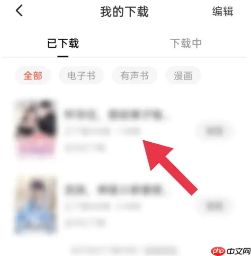 《红果免费短剧》查看离线下载小说方法  第2张