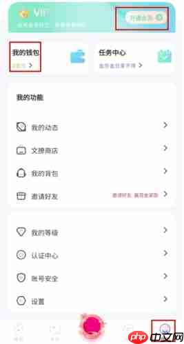 《文撩》开通会员方法