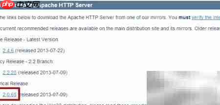 Apache HTTP Server安装指南  第3张
