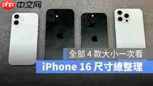 iphone16promax尺寸究竟多大