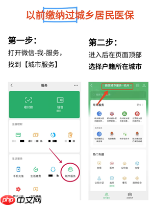 微信农村医保怎么缴费 微信农村医保缴费步骤  第5张